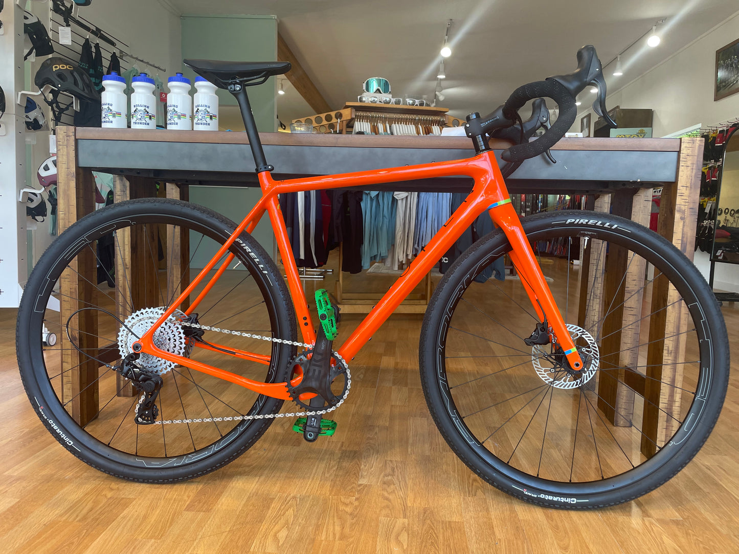 Open Wide orange - size medium - complete bike - $5300