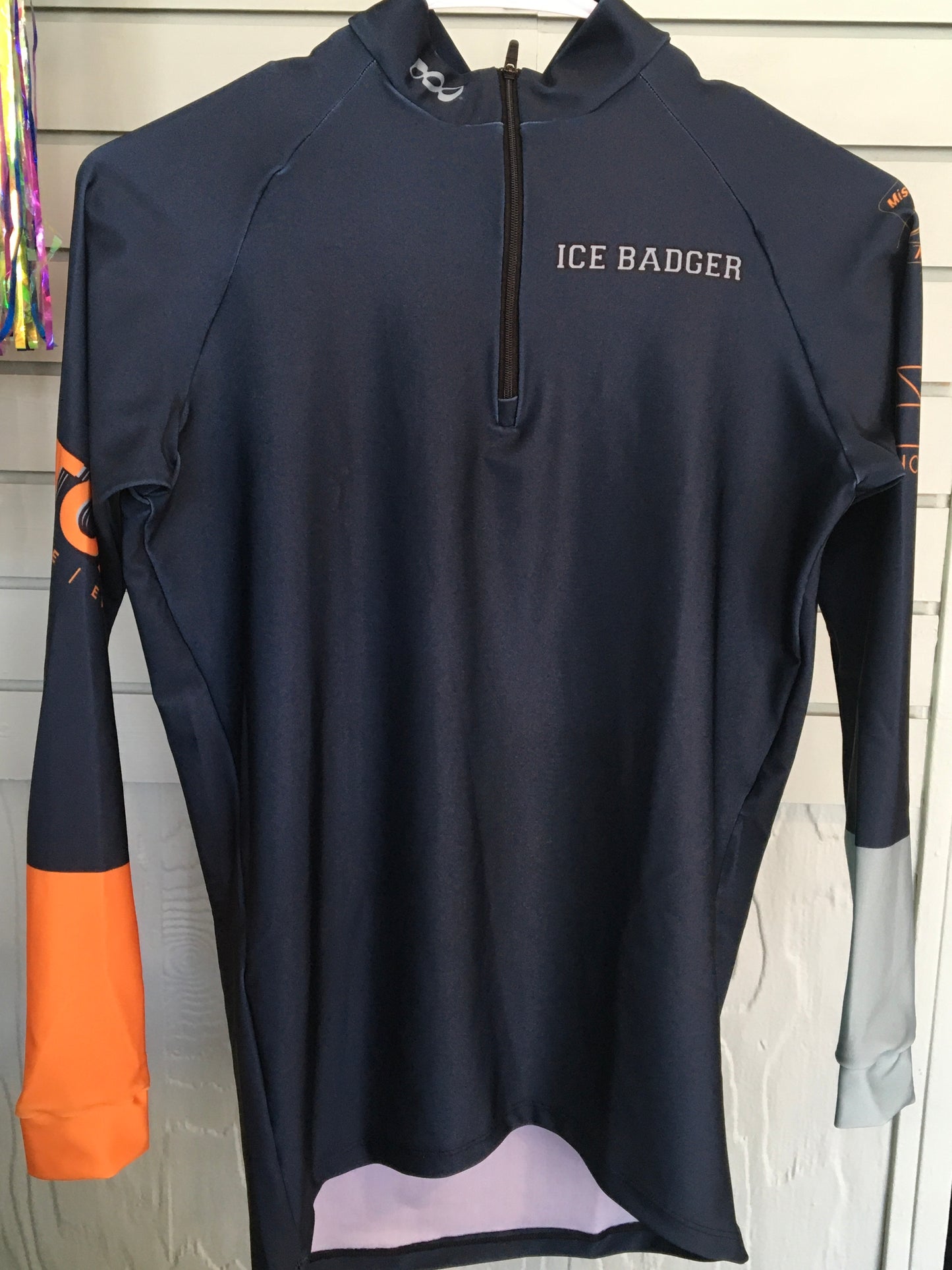 Ice Badger Unisex Bronze Race Suit Top